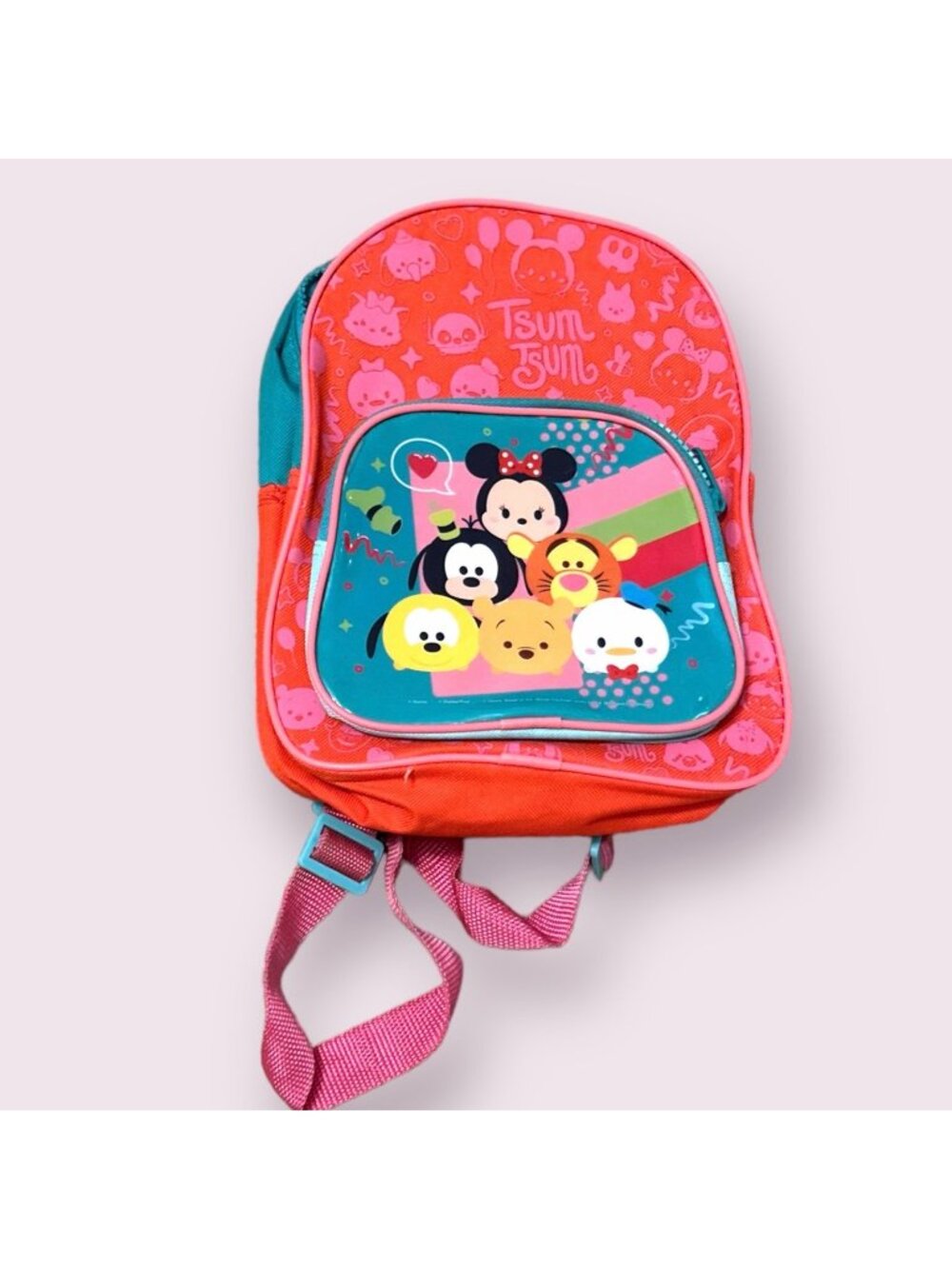 Disney Tsum Tsum Mini Backpack 10” Kids Pink